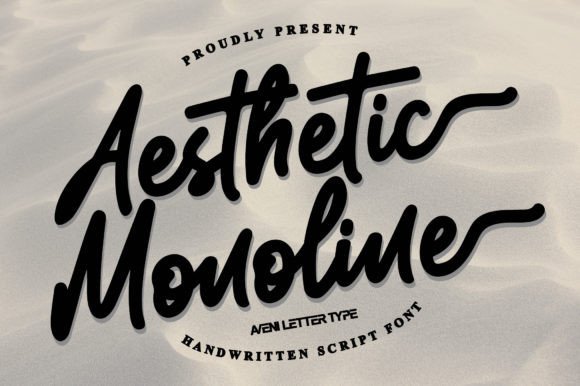 Aesthetic Monoline: The Calm and Elegant Font for Editorial Storytelling