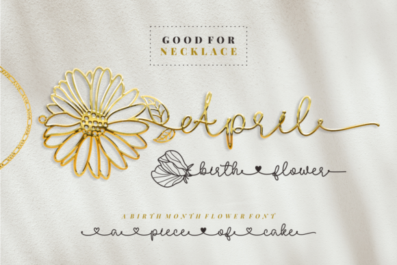 April Birth Flower: A Font That Elevates Your Brand's Touch