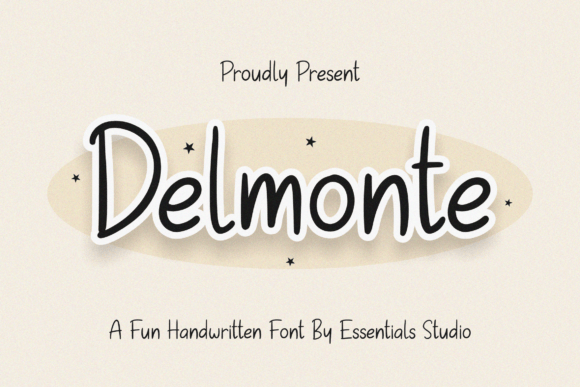 Delmonte: A Whimsical Font for Engaging Campaigns