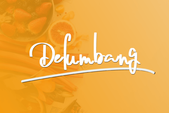 Delumbang Font: A Casual Script That Builds Your Brand’s Personality