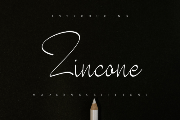 Discover Zincone: A Delicate Script Font for Elegant Branding