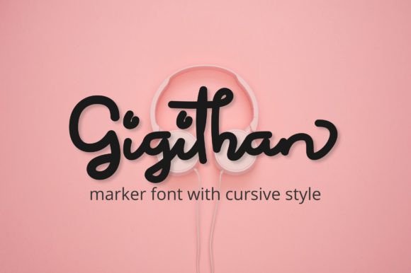 Enhance Your Brand with Gigithan: A Versatile Handwritten Font
