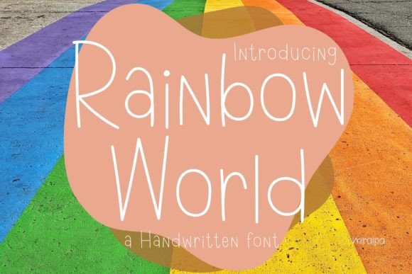 Enhance Your Brand with Rainbow World Font