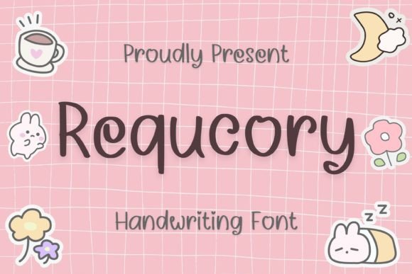 Enhance Your Brand with Requcory: A Charming Handwritten Font