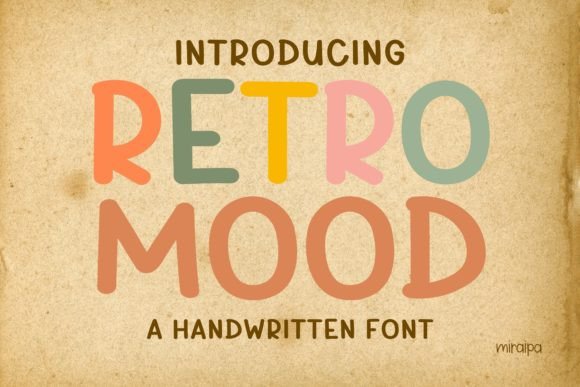 Enhance Your Brand with Retro Mood Font