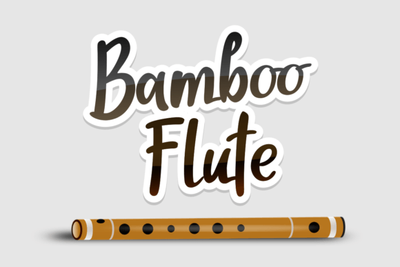 Exploring Bamboo Flute: A Handwritten Font for Creative Branding