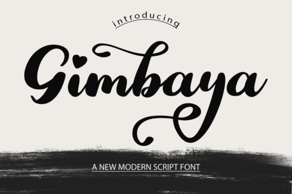 Gimbaya: The Versatile Calligraphy Font for Crafters and Creators