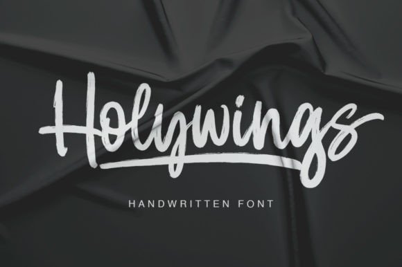 Holywings Font: A Story in Every Stroke