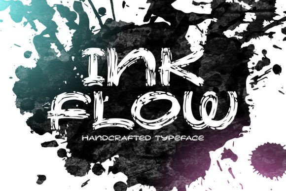 Ink Flow: A Handcrafted Font for Bold Campaign Headlines