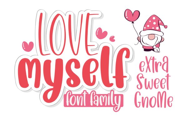 Love Myself Font: A Handwritten Companion for Crafted Products