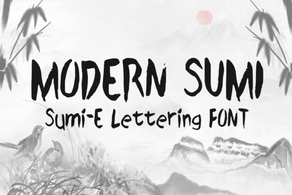 Modern Sumi: A Quirky Font for Distinctive Brand Identity