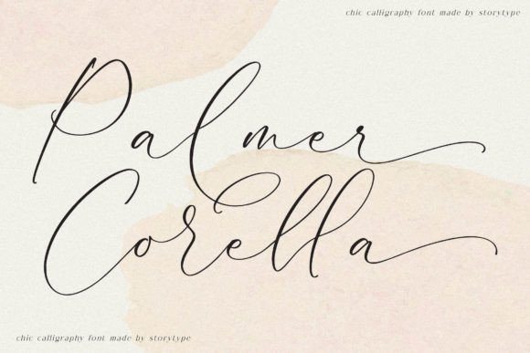 Palmer Corella: A Font for Elegant Branding