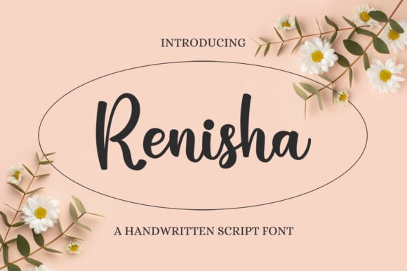 Renisha: A Handwritten Font for Editorial Elegance