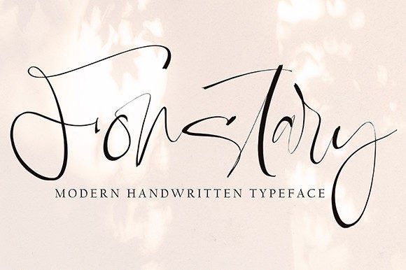Reviewing Fonstary: A Charming Handwritten Font for Elegant Branding