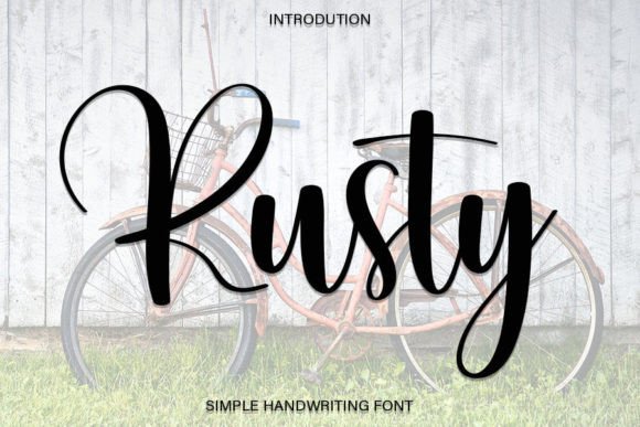 Rusty: A Handwritten Font Designed for Editorial Personality