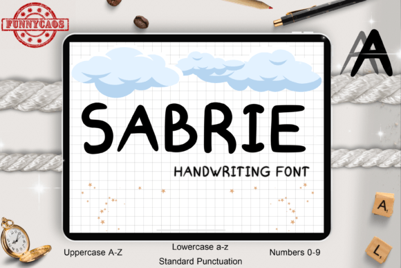 Sabrie: A Charming Handwritten Font for Creative Projects