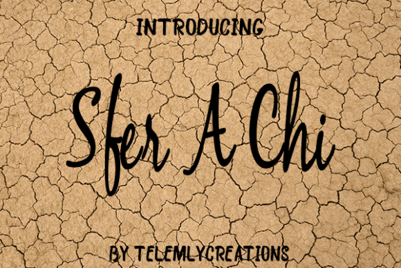 Sfer a Chi: The Handwritten Font for Crafters Who Sell