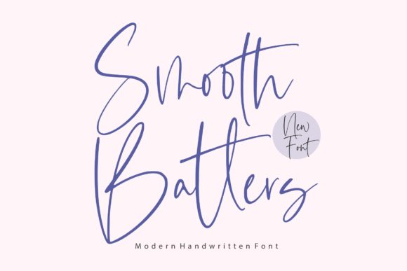 Smooth Batters: A Font Made for Handmade Charm