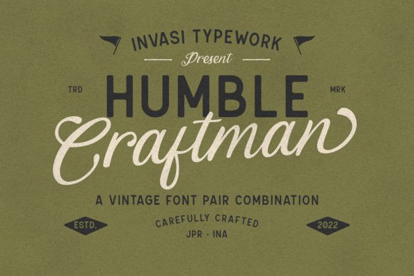 The Humble Craftman Font: A Publishing & Editorial Powerhouse